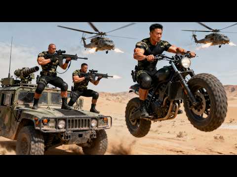 Killers fled to the desert, but special forces in an armored car chased and killed all in one day.