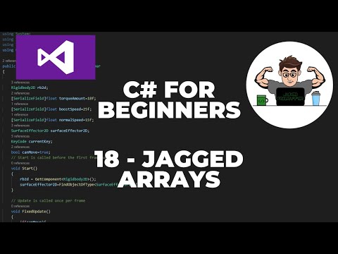 C# Tutorial for Beginners 18 : Jagged Arrays