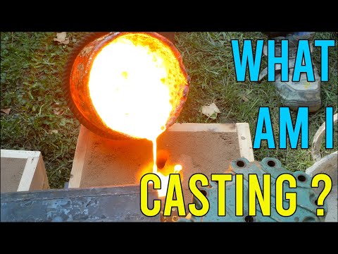 Iron casting at home || RotarySMP