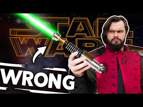 STARWARS Lightsabers are NOT actually made for COMBAT...