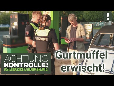 Seatbelt refuser caught! 🚨 Police appeal to common sense! | Attention: Checkpoint