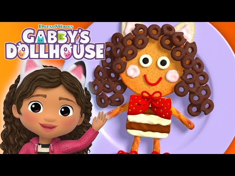 Crafting Our Favorite Gabby Cats with Yummy Snacks! | GABBY'S DOLLHOUSE