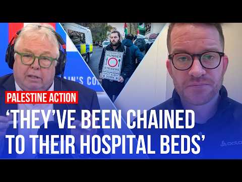 Palestine Action hunger strikers are being 'mistreated', says doctor