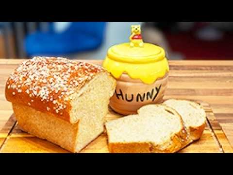 Winnie The Pooh Bread ;) Honey n Oatmeal loaf:  A truly stunning loaf of bread