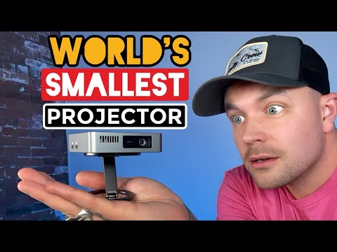 The World's Smallest Projector! | Mars Mini Projector Review