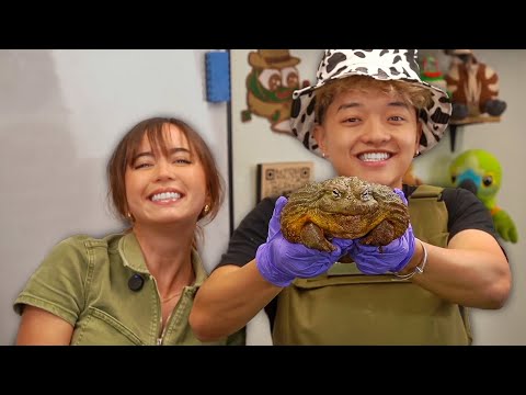 FaZe Jason Visits Maya At Her Animal Sanctuary