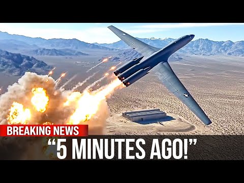 US B2 Spirit Carpet Bombs Houthis Hidden Bunker – Total Destruction!