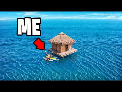 Stranded on a Floating House for 24 Hours!