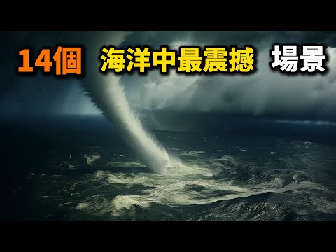 瘋狂的海洋合集之：海洋中【14個】最震撼的場景！！