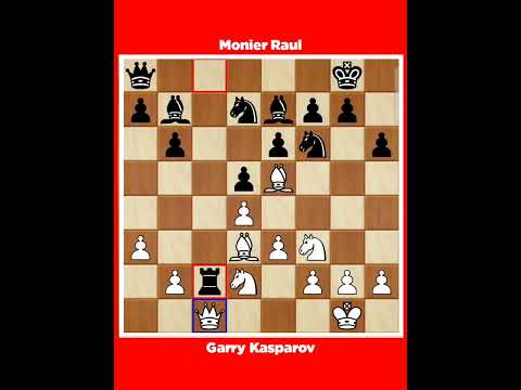 Garry Kasparov vs Monier Raul √ Simultan Cordoba Spain, 1992.