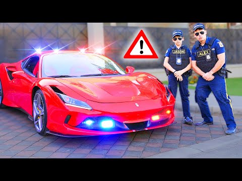 Jason and Alex Ferrari Detectives Warning Adventure