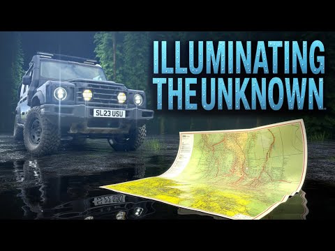 What's the BEST Night Driving Experience: 4x4 Lights on the INEOS Grenadier