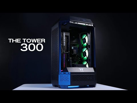 Building in Thermaltake's The Tower 300