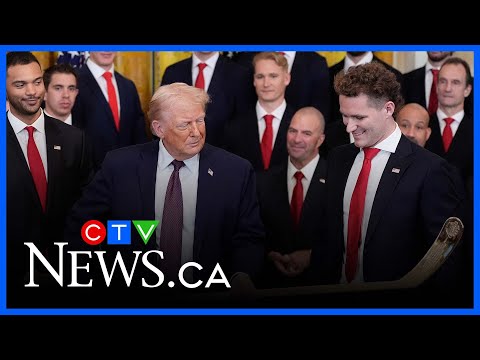 ‘We’re doing much better than Canada’: Trump takes aim at Canada while hosting the Florida Panthers