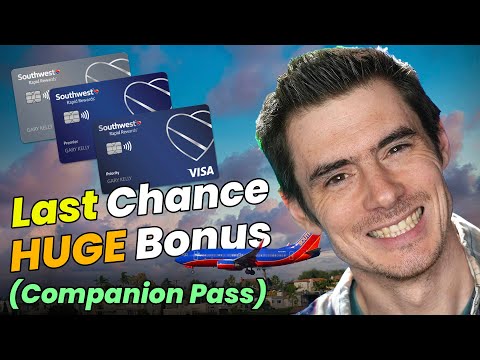 💥 Last Chance: HUGE Southwest Credit Card Bonus (Companion Pass)
