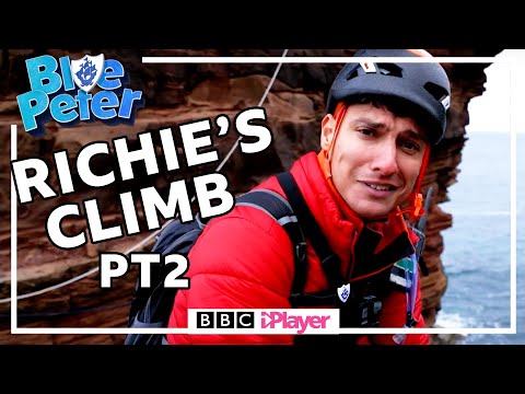 RICHIE'S BLUE PETER CHALLENGE! | CLIMBING THE OLD MAN OF HOY | PART 2