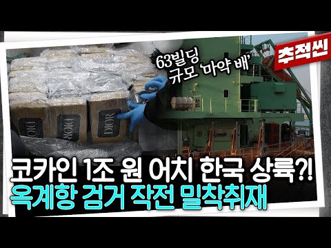 FBI 요원으로부터 첩보 접수! 63빌딩만한 화물선에서 코카인 2t 적발 현장! 국제마약조직 검거 과정 밀착 취재 | 추적60분 KBS 250613 방송