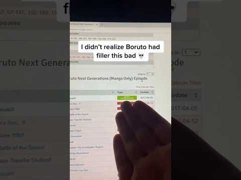 Animefillerlist.com Is Stupid