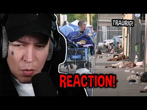 SO viel Leid.. 😯 Obdachlosigkeit in den USA (Doku Reaktion) | MontanaBlack Reaktion