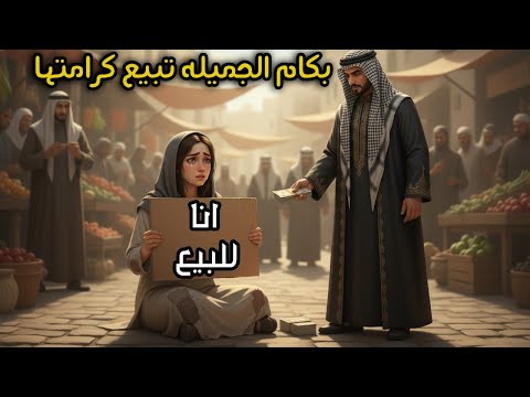 قصه الفتاة التي باعت نفسها في السوق لكي تعالج اخيها واخذها رجل مغرور من اغنياء القريه والذي حدث صدمه