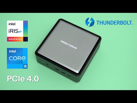 Minisforum EliteMini TL50 Review Intel Core i5 1135G7 Iris Xe & TB 4.0!