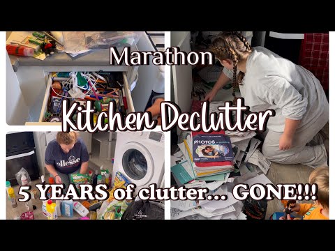 5 years of kitchen clutter: A long overdue clean out!