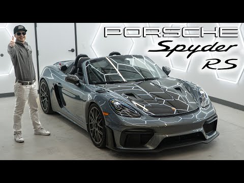 What It's Like to Live with a New Porsche 718 Spyder RS! Best Daily Driver Ever?