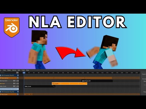 Animate Like a Pro  - Blender's NLA Editor tutorial