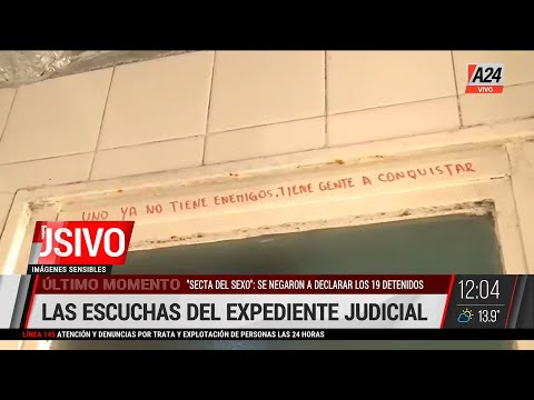 "Secta del sexo": las escuchas que complican a los 19 detenidos I A24