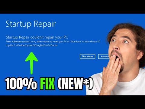 ✅- Startup Repair Couldn’t Repair Your PC In Windows 10/11