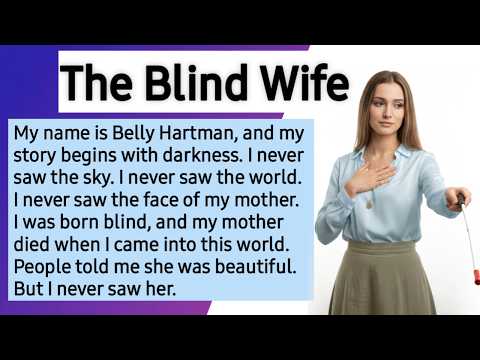 Learn English Through Story Level 3 | The Blind Wife - Emotional English Story | Learning English