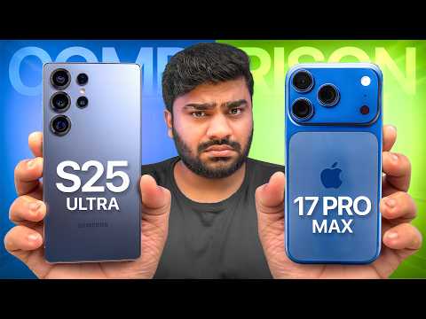 iPhone 17 Pro Max vs Samsung S25 Ultra – Most Detailed Comparison