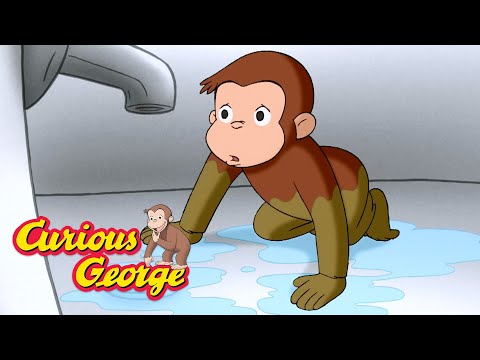 Where's the Bath Water? __ Curious George __ Kids Cartoon __ Videos for Kids