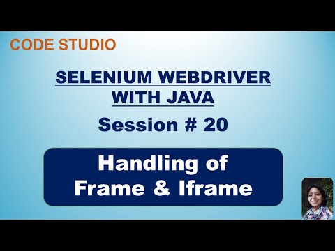 Selenium Webdriver with Java  in Hindi #20- Handling of Frame & Iframe | With Practical Example