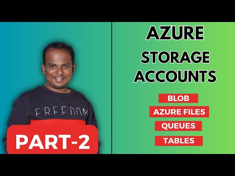Azure Storage Services - Part2 | Blob, Azure files shares, Queues explained