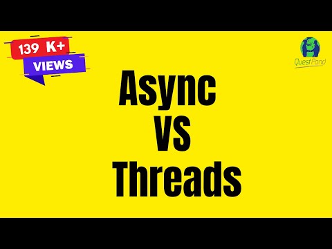 Async vs Thread | C# Interview Questions with Answers | Csharp Interview Questions