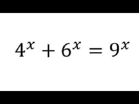 Looking for the Real Solution(s) of an Exponential Equation