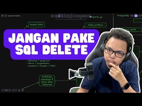 Jangan pernah DELETE data di database