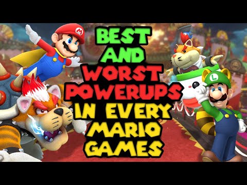 The Best and Worst Powerups in Every Mario Game
