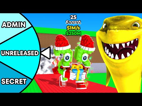 OP 0.01% WHEEL Chooses My Brainrots in Steal A Brainrot