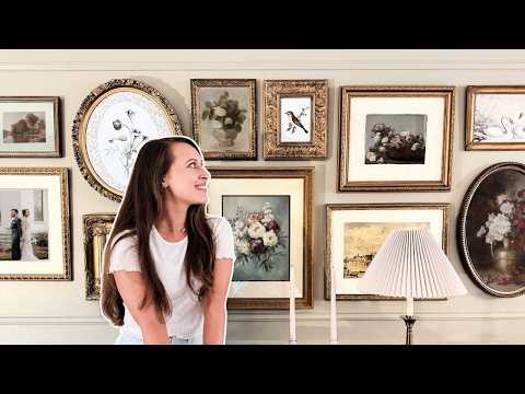 Create a Stunning Gallery Wall on a Budget | Living Room Makeover