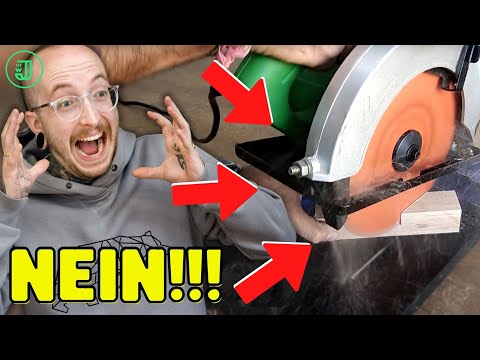 DAS solltest du NIEMALS mit deiner HANDKREISSÄGE machen! 😱 | #jonasreagiert | Jonas Winkler