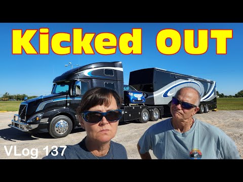 WE WERE DENIED BY SECURITY. Told to leave the RV area. HDT RV Life Fulltime Lifestyle. RV Couple