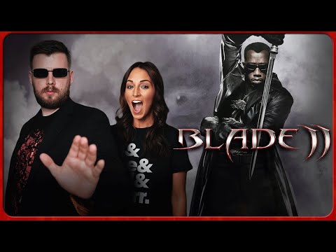 My wife watches Blade 2 (2002) for the FIRST time || Movie Reaction