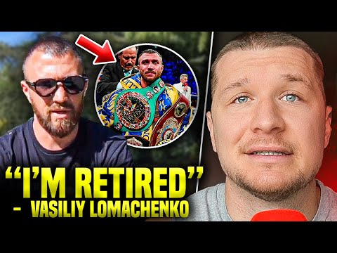 BREAKING: Vasily Lomachenko Just RETIRED.. | The W.A.D.E. Concept x The Ring