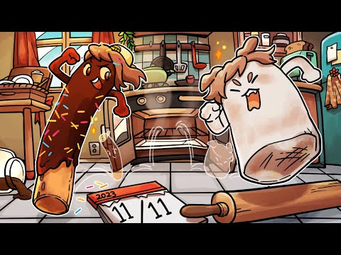 잠빼로와 가래덕 누가 더 맛있나