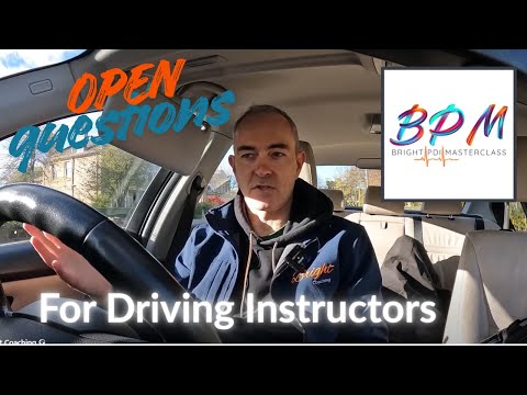 Open Questions for Driving Instructors