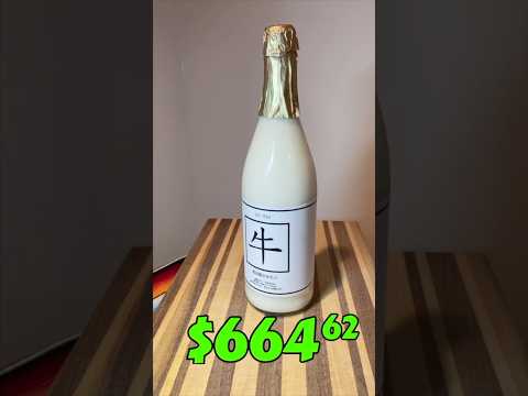 How Much Money Would the World's Most EXPENSIVE MILKSHAKE Cost? #shorts #foodie #aesthetic