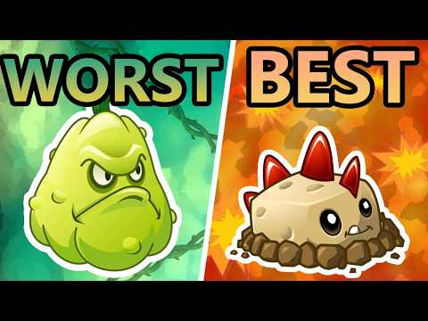 Ranking every (Semi) insta from worst to best. (PvZ2)