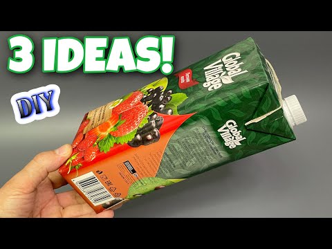 ПЕРЕДЕЛКА ИЗ ТЕТРАПАКА💥ЭТО ПРОСТО БОМБА💣НЕ УСПЕВАЮ ДЕЛАТЬ!3 ИДЕИ-ОРГАНАЙЗЕР ДЛЯ ДОМА💠